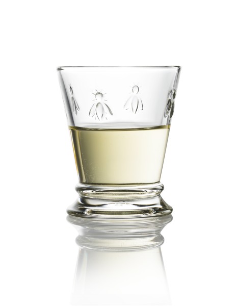 Wasser Glas Mini La Rochère "Biene" Abeille
