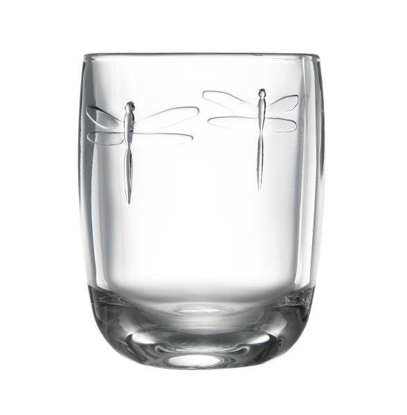 Wasser Glas La Rochère Libellules