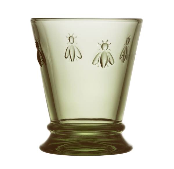 Wasser Glas olive La Rochère "Biene" Abeille